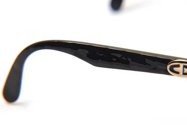1980s Christian Dior Black Logo RX Frames Germany