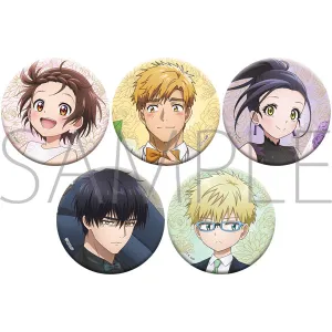 (1BOX=5)(Goods - Badge) Medalist Chara Badge Collection