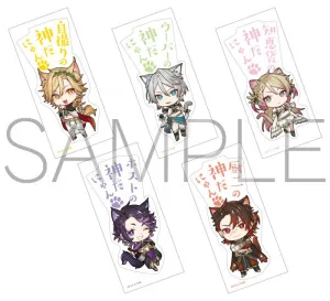 [Blind](Goods - Sticker) Apollon-san wa Kami Sugiru NyanNyan Trading Sticker (10 Types)