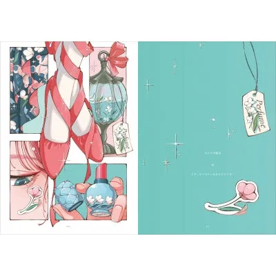 (Book - Art Book) Meet with The Fragrance of All Seasons (Kisetsu to Utai, Hana to Odoru)  Hinano Art Collection