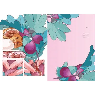 (Book - Art Book) Meet with The Fragrance of All Seasons (Kisetsu to Utai, Hana to Odoru)  Hinano Art Collection
