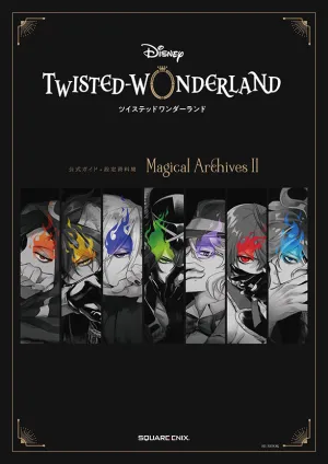 (Book - Design Works) Disney Twisted-Wonderland Official Guide   Concept Material Collection Magical Archives 2