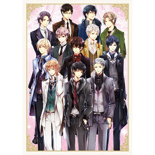 (Book - Fan Book) Midnight Cinderella: Ikemen Royal Romances Official Visual Fan Book