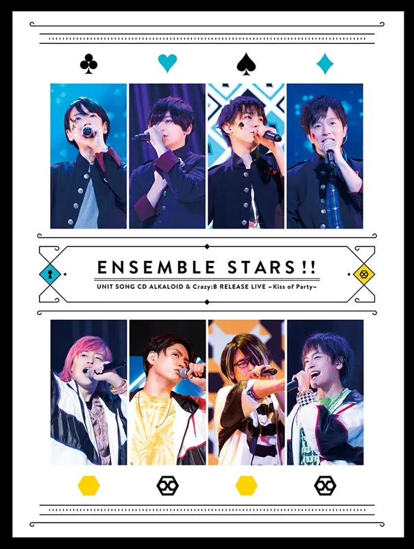 (DVD) Ensemble Stars!! Unit Song CD ALKALOID & Crazy:B Release Live ~Kiss of Party~