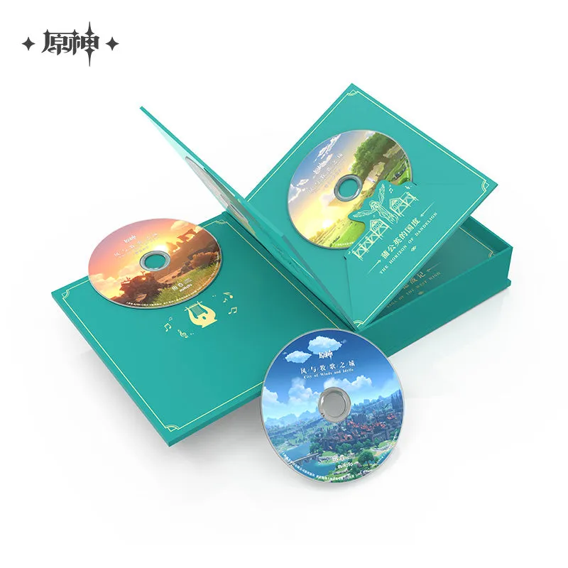 Genshin Impact - Mondstadt City of Winds and Idylls Original Soundtrack CD Gift Box miHoYo
