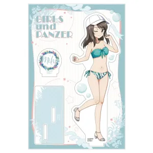 (Goods - Acrylic Stand) Girls und Panzer Great Tankery Operation! Acrylic Stand (Mika/Swimsuit 2024)