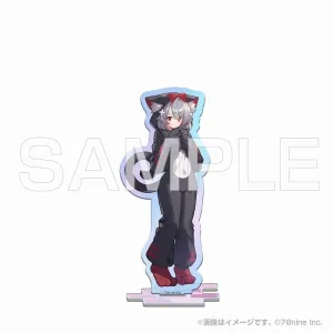 (Goods - Acrylic Stand) OREKURO! Tsukareta Ore to Kurokami Shinrei Soundansho Animal Costume Iridescent Acrylic Stand Haka Sanzugawa