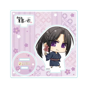 (Goods - Acrylic Stand) Otomate Garden Hakuoki Shinkai Chibi Acrylic Stand 2024_254 Hakuoki Shinkai Tsukikage no Sho / Ginsei no Sho Toshizo Hijikata