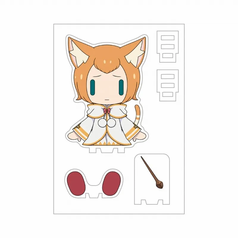 (Goods - Acrylic Stand) Re:ZERO Suwatte Mascot! Hetaro Pearlbaton