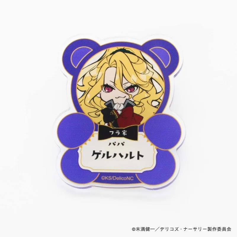 (Goods - Badge) Delico's Nursery Acrylic Badge Gerhard Fra