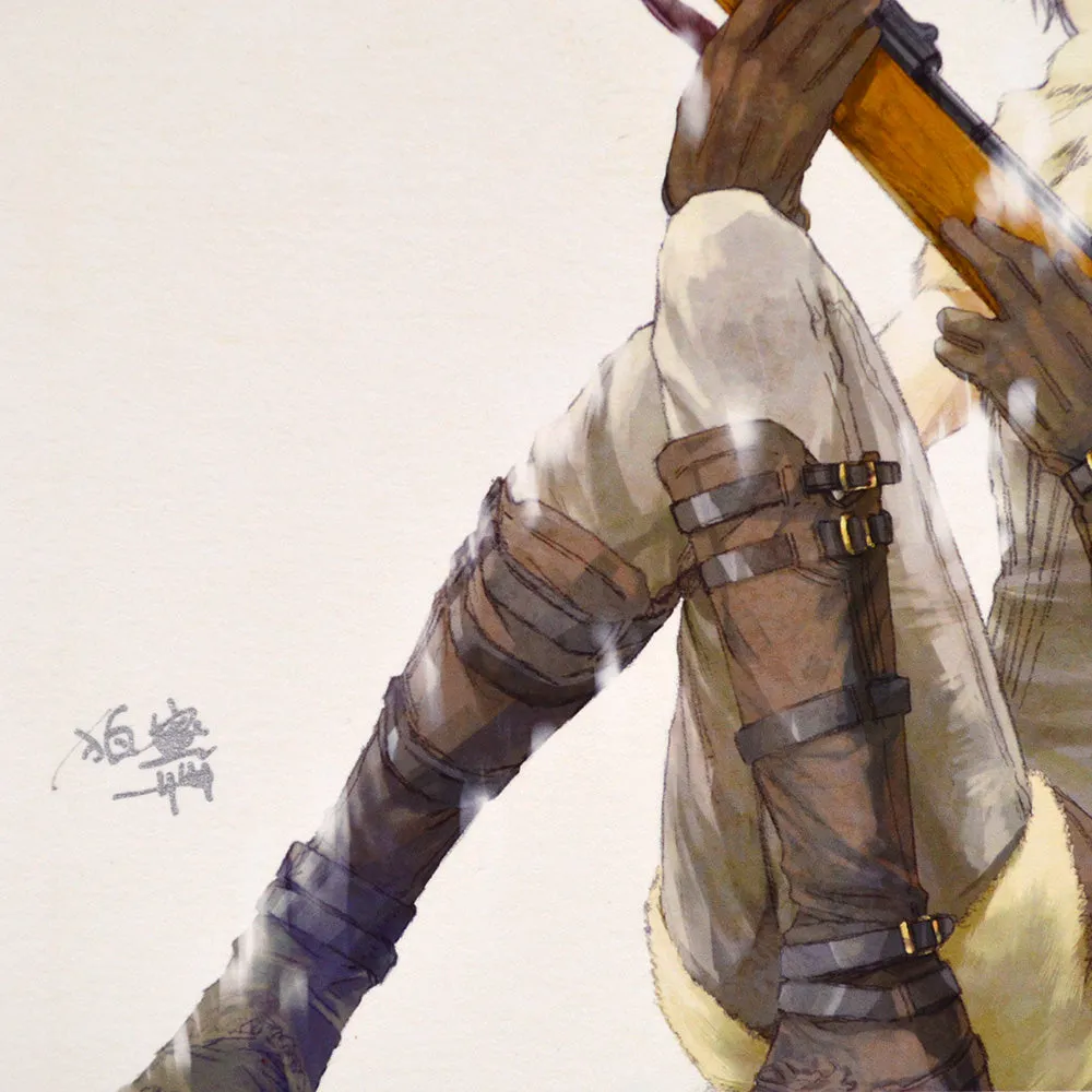 (Goods - High Resolution Print) Art collection Komamitsu Zaki As-002 (Signed by the Artist)