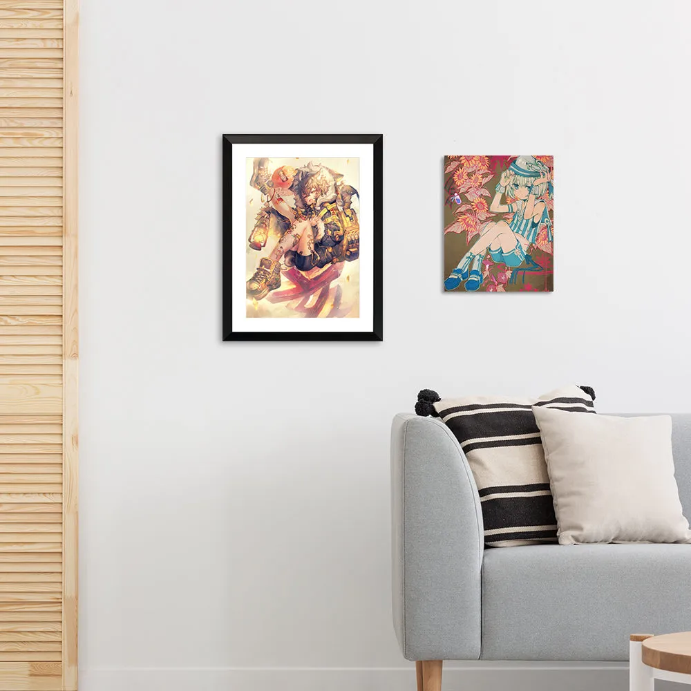 (Goods - High Resolution Print) Boys Gallery Shigaraki Chara-fine Board Natsu To Nagisa
