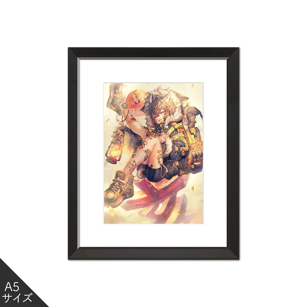 (Goods - High Resolution Print) Boys Gallery Shigaraki Chara-fine Inoshishi A5 Size