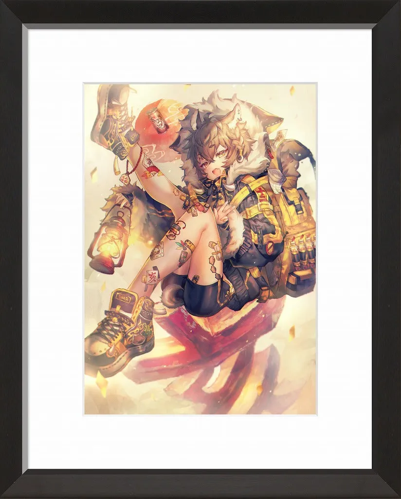 (Goods - High Resolution Print) Boys Gallery Shigaraki Chara-fine Inoshishi A5 Size