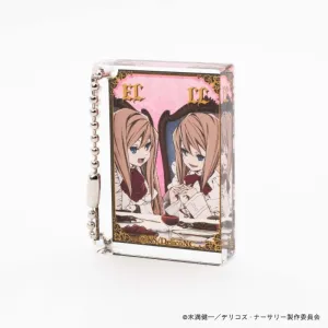 (Goods - Key Chain) Delico's Nursery Acrylic Block Key Chain Lucia Lorca & Elena Lorca