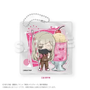 (Goods - Key Chain) Tokyo Revengers Chibi Acrylic Key Chain Cream Soda ver. Haruchiyo Sanzu