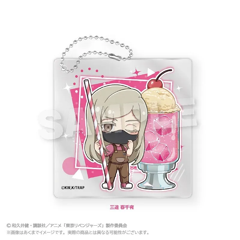 (Goods - Key Chain) Tokyo Revengers Chibi Acrylic Key Chain Cream Soda ver. Haruchiyo Sanzu