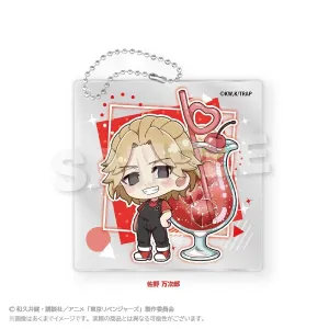 (Goods - Key Chain) Tokyo Revengers Chibi Acrylic Key Chain Cream Soda ver. Manjiro Sano