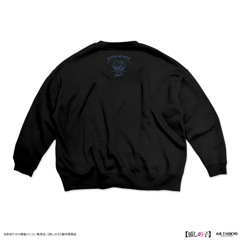 (Goods - Outerwear) Oshi no Ko Vol. 1 Retro Pop Sweatshirt 2 (Aqua) M