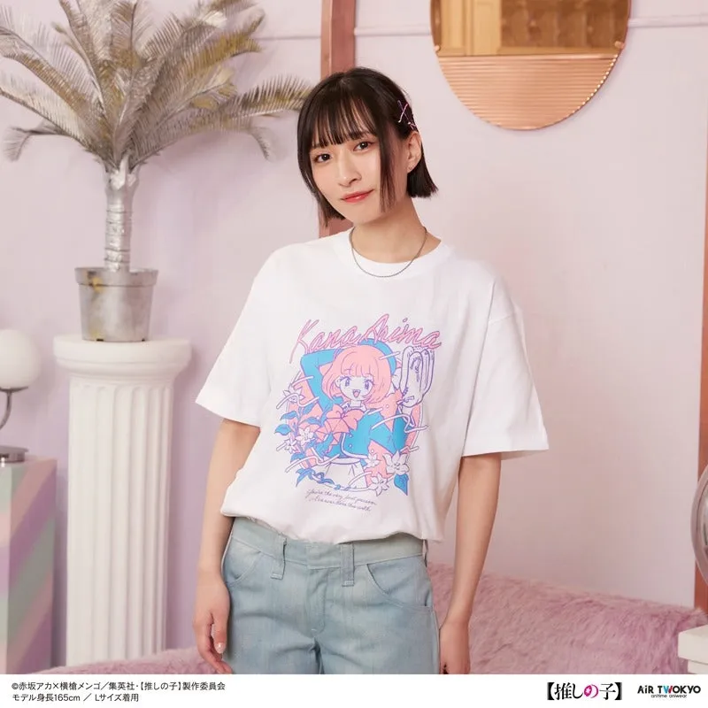 (Goods - Shirt) Oshi no Ko Vol. 1 Retro Pop T-shirt 4 (Kana Arima) XL