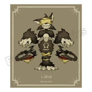 (Goods - Sticker) Maniani World 2024SMR Constellation Sticker Libra