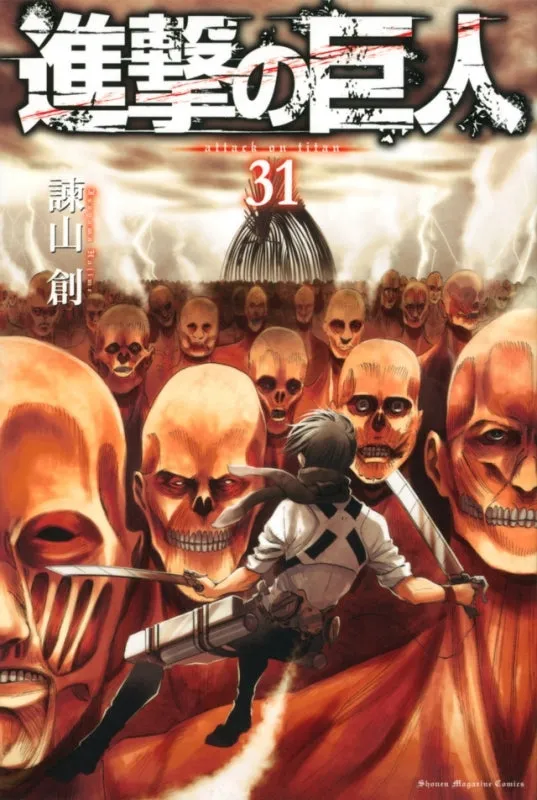 [t](Book - Comic) Attack on Titan [34 Book Set]{Finished Series}